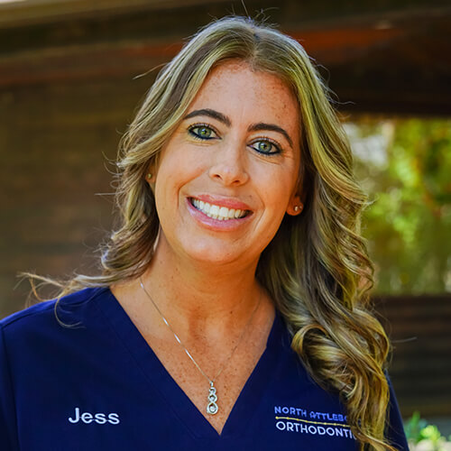 Portrait of Jessica, a team member at North Attleboro Orthodontics